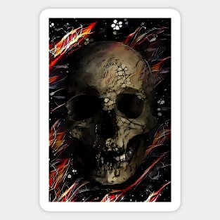 skullstake Sticker